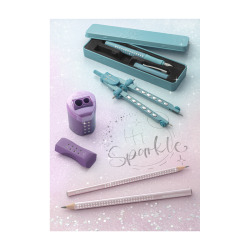 Ołówek Jumbo Sparkle Rose Metallic