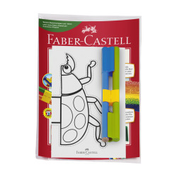 Flamastry connector 10 kol. Faber-Castel+malowanka