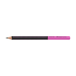Ołówek Jumbo Grip Two Tone Czarny/Różowy