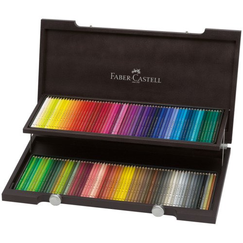 Kredki Polychromos 120 szt. w drewnianym pudełku
