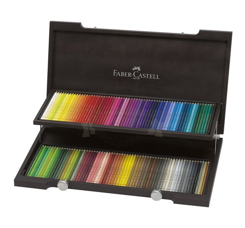 Kredki Polychromos 120 szt. w drewnianym pudełku