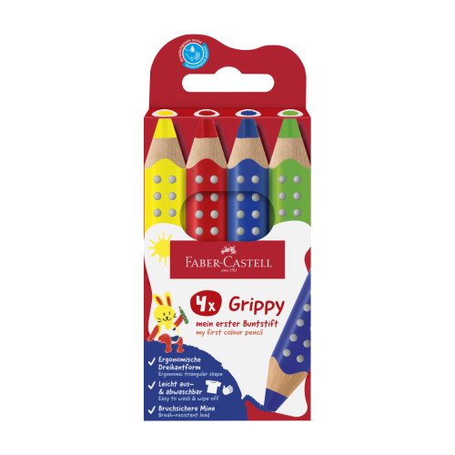 Kredki Grippy 4 kol.