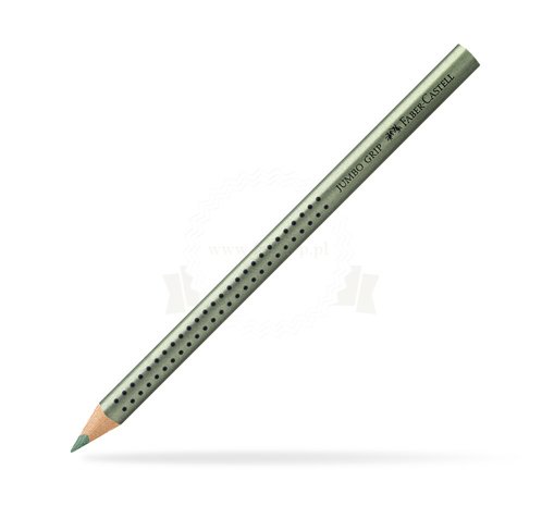 Kredka Jumbo Grip Metalik Zielona