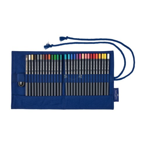 Kredki Goldfaber piórnik rolowany (27 kredek+temperówka+ołówek)