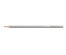 Design pencil ołówek drewniany srebrny B