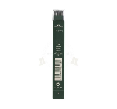 Wkłady grafitowe TK® 9071 o twardości 5B średnica 3,15 mm
