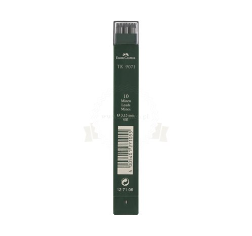 Wkłady grafitowe TK® 9071 o twardości 6B, średnica 3,15 mm