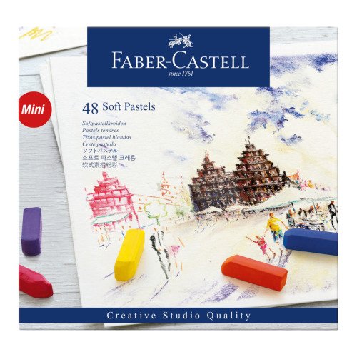 Miękkie pastele mini 48 szt.