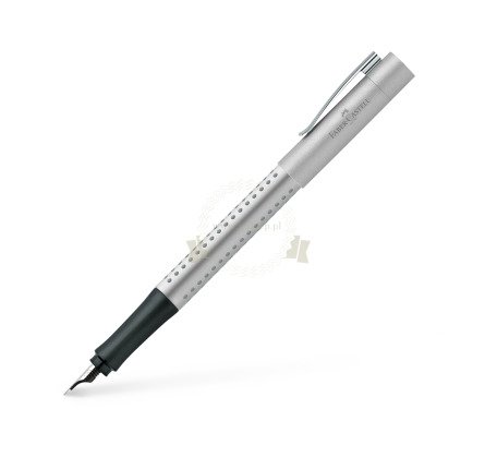 PIÓRO WIECZNE GRIP 2011 B SREBRNE FABER-CASTELL