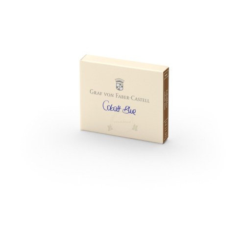 Naboje do pióra Graf von Faber-Castell cobalt blue permanent 6 szt.