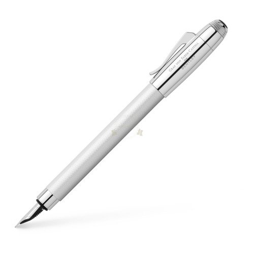 Pióro wieczne Graf von Faber-Castell For Bentley White Satin F