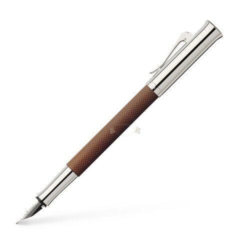 Pióro wieczne Graf von Faber-Castell Guilloche Cognac F