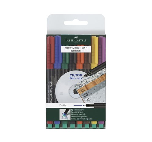 Multimark ohp permanentny f kpl 8 szt. etui