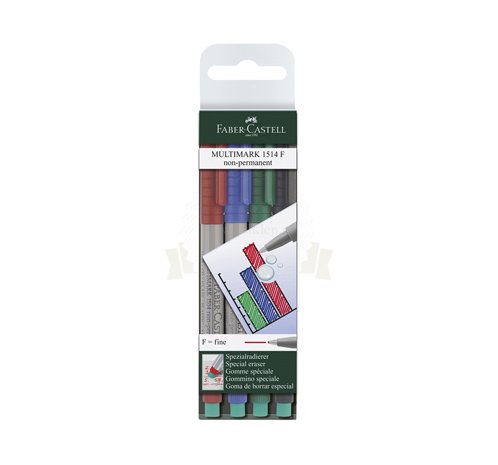 Multimark ohp niepermanentny f etui 4 szt. etui