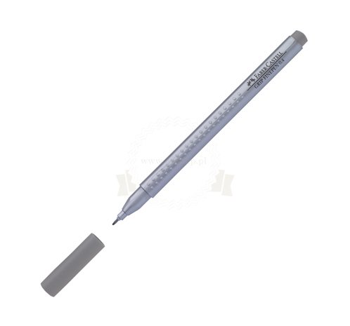 Cienkopis grip, szary