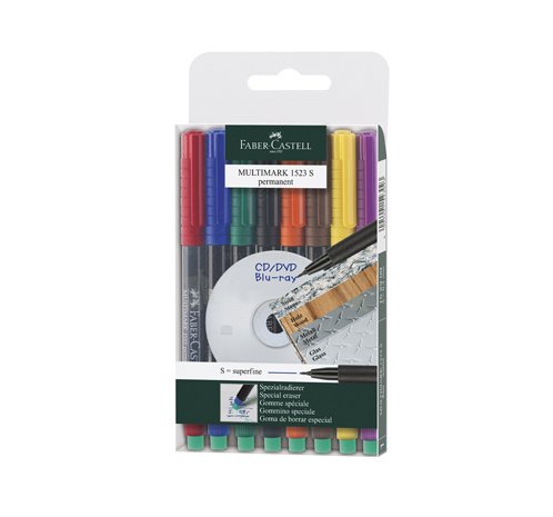 Multimark OHP Permanentny S - 8 kol. w etui