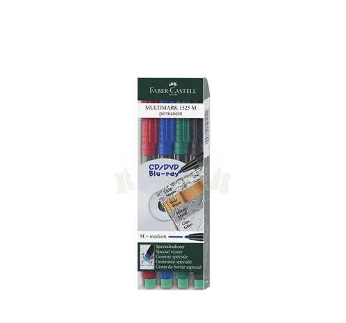 Multimark ohp permanentny m kpl. 4 kol. w etui