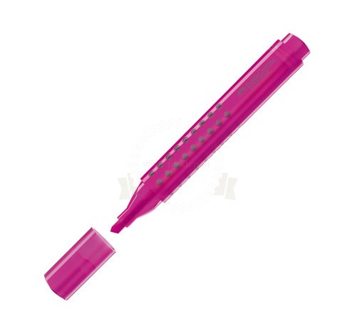 Zakreślacz grip różowy