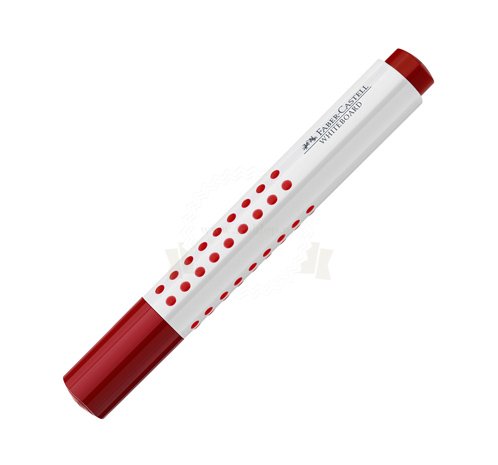 Grip marker do tablic suchościeralnych 1586 czerwony ścięta końcówka