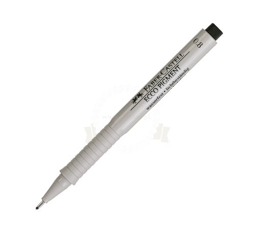 Cienkopis ecco pigment 0.8 mm czarny