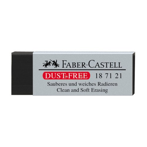 Gumka dust-free czarna Faber-Castell