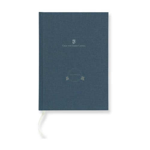 Notatnik Graf von Faber-Castell Blue (lniana oprawa)