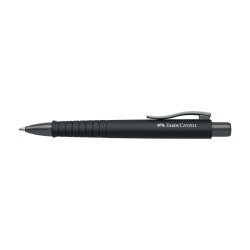 Długopis poly ball xb czarny matt chromowy