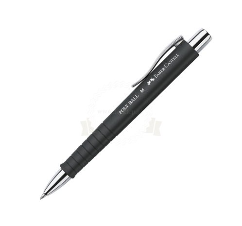 Długopis poly ball m czarny