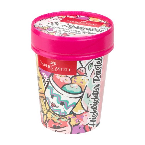 Zestaw zakreślaczy 1546 Ice Cream Cup pastelowe 10 szt.