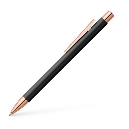 Długopis NEO Slim Black Rosegold