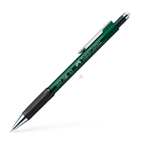 Ołówek aut. grip 1345 0,5 mm zielony metaliczny