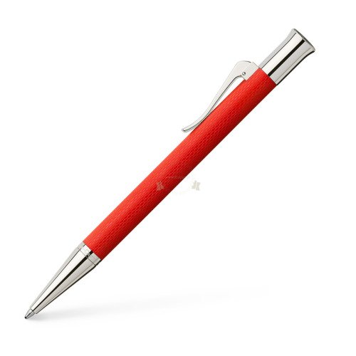 Długopis Graf von Faber-Castell Guilloche India Red