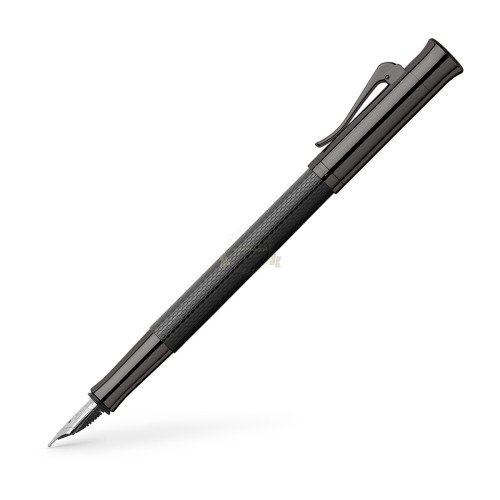 Pióro wieczne Graf von Faber-Castell Guilloche Black Edition EF Graf von Faber-Castell