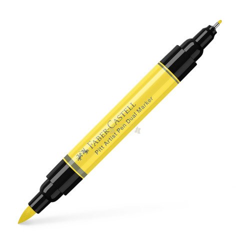 Pitt Artist Pen dwustronny light yellow glaze 104