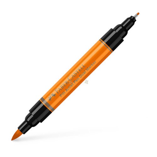 Pitt Artist Pen dwustronny orange glaze kol. 113