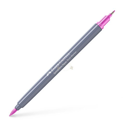 Pisak Akwarelowy Goldfaber Aqua Light Magenta dwustronny kol. 119