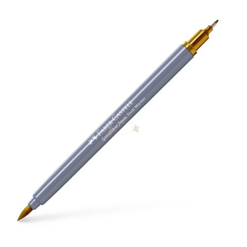 Pisak Akwarelowy Goldfaber Aqua dwustronny Green Ochre kol. 269
