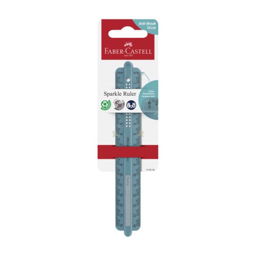 Linijka Sparkle 15 cm odporna na złamania