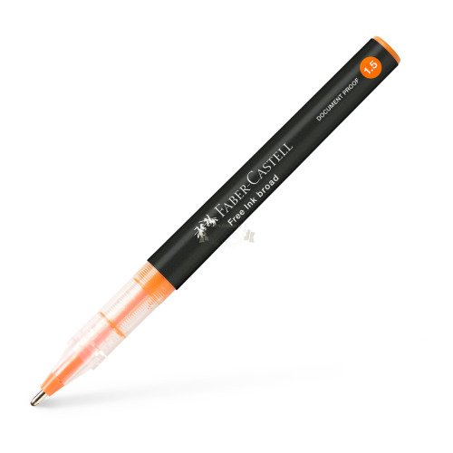 Cienkopis kulkowy Free Ink 1,5 mm Pomarańczowy