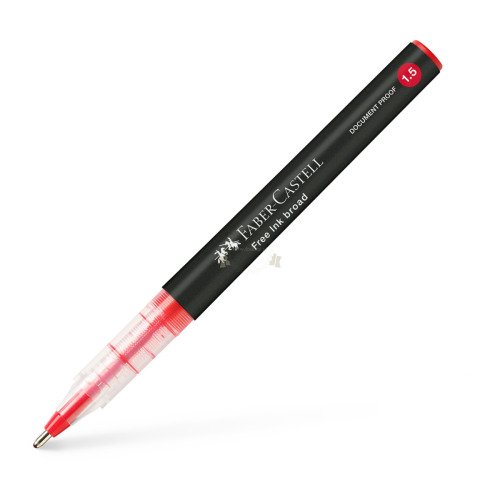 Cienkopis Kulkowy Free Ink 1,5 mm Czerwony