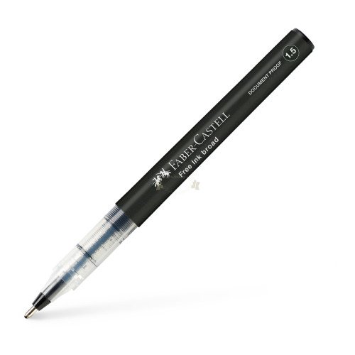 Cienkopis kulkowy Free Ink 1,5 mm Czarny